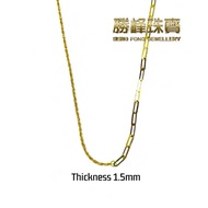 SF AB Necklace 0.66-0.70g+-/100%AU18K/750 GOLD