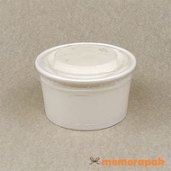 Paper Cup Ice Cream 5 oz Ice Cream Cup with Line + Lid