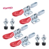 [stennpj1]4Pcs Quick Release Toggle Clamp GH-201 Antislip Horizontal 59Lbs Holding Capacity for Mach