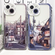 Cartoon Landscape Casing Hp Oppo Reno 14 Pro 5G Reno 14F Reno 13 Reno 13F 11 Pro 10 Pro Plus Reno 11