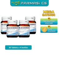 BLACKMORES Bio Zinc Plus 90 Tablets x 4 Bottles EXP:07/2027 [ Magnesium Vitamin A B6 Vitamins Farmas