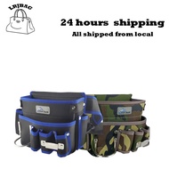 Wear-resistant tool bag waist bag woodworking special construction site multi-functional waist bag