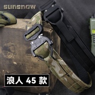 เข็มขัดต่อสู้กับแสงแดด Sun Snow Ronin Tactics Senshi 45 ชายหาดจากจีน หนังหุ้มกลวงแบบยูนิเซ็กซ์ ผ้าใบ