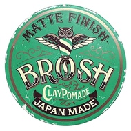 DIRECT FROM JAPAN BROSH CLAY POMADE Matte Hard Hold