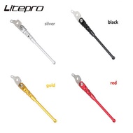 Litepro 16 inch Folding Bicycle Kickstand Aluminum Alloy Parking-stand BMX Bike Accessories For Brompton