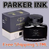 【Buy1 Free 1 Ink】Parker Ink Fountain Pen Ink 57ML Refill Ink Black Ink