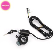 Cheesenm 12V/24V/36V/48V/60V/72V Throttle Ebike With Battery Power Display Thumb Grips SG