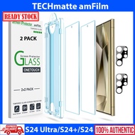 amFilm OneTouch Galaxy S24 Glass Screen Protector & Camera Protector