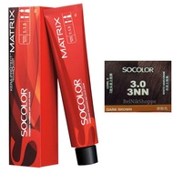 [With Freebie] Matrix SOCOLOR Hair Color 3.0 3NN Dark Brown (90g)