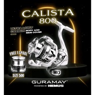 UL Hemus SW Guramay Calista 800 Reel - Carbon body + Free Spool