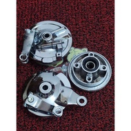 HONDA EX5 HIGH POWER EX5 CLASS COMBO CHROME HUB SPOKET CLUTCH HUB+FRONT BRAKE HUB PANEL+REAR BRAKE H