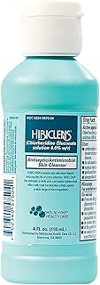 Hibiclens – Antimicrobial and Antiseptic Soap and Skin Cleanser – 4 oz – for Home and Hospital – 4% 