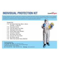 INDIVIDUAL PROTECTION KIT FOR For ADULTS Covid-19