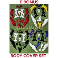 SYM EBONUS 110 E BONUS SR BONUS110 BONUSSR SRBONUS Coverset Body Cover Set CAVERSET KAVERSET KAVER KOVER MERAH KUNING