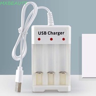 MXBEAUTY1 Batteries USB Charger AAA AA Safety Charging Charge Dock Li-ion Battery Auto Stop Charger 
