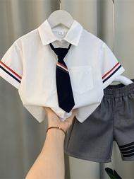Trendy College-Style Lightweight Summer Outfit
