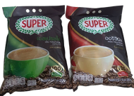 Super ซุปเปอร์กาแฟ กาแฟปรุงสำเร็จ  3in1  20 กรัม x 100ซอง  รสเอสเปรซโซ่ เข้ม กลมกล่อม / ออริจินัล หอมกลมกล่อม