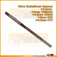 Motorcycle Valve Guide Bush Reamer Repair Tool 3.8mm 4mm 4.5mm 5mm 5.5mm