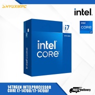 Intel Core i7-14700 / i7-14700F Core i7 14th GEN CPU Processor (3 Years Warranty)