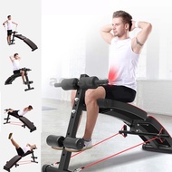 5 in 1 Multi-Functional Bench Folding Supine Abdominal Muscle Board For Full All-in-One Body Workout Adjustable Ab Sit up Bench Decline Bench Flat Bench