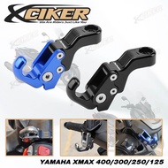 YAMAHA XMAX 400/300/250/125 Motorcycle Mirror Mount Holder CNC Heavy Duty Bag Hanger Hook Helmet XMAX V1 V2 Accessories