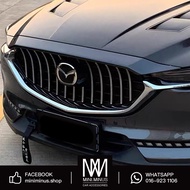 Mazda CX5 (2017–2022) GT Style Front Grill Cover – Gloss Black ABS Mesh Design