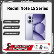 REDMI Note 15 pro+ Snapdragon 7s Gen 4 / REDMI Note 15 pro Dimensity 7400 Ultra / REDMI Note 14 Pro+