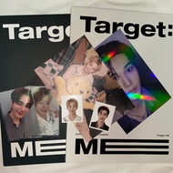 WTS OFFICIAL EVNNE Target Me Album unsealed Park Hanbin Mun Junghyun Photocard pc