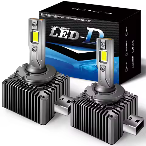 D1S D3S D2S D4S D8S LED Bulb Car Headlight CANBUS 1800000LM Super Bright Light 1:1 Direct Replacemen