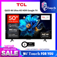 TCL 50" 55" 65" 75" Inch P7K QLED Google TV with HDR120hz Dolby Atmos . Vision  HVA Screen 50P7K 55P
