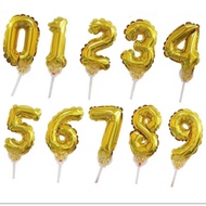 5inch cake Topper, number balloon, latest cake decoration, letter balloon, latex balloon