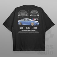 COD，Cars and Clo - Regular Fit Black - BMW F80 M3 Rims Gold T-Shirt - F80 M3 Blue, S