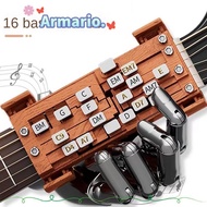 ARMARIO Guitar Teaching Presser, Portable Guitar Learning Tools Acoustic Guitar Chord Presser, Gifts