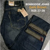 Celana Bombogie Pria  2022 Jeans Bombogie Import Cowok Dewasa Ukuran 27 28 29 30 31 32 33 34 35 36  Bombogie Panjang Model Terbaru Standar Reguler