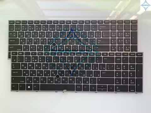 New AR RU US JP Japanese English Arabic Russian Backlit For HP ZBOOK Fury 17 G7 17 G8 M20128-251 SN7