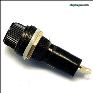 2pcs Panel Installation Fuse Double Ring Holder 6X30 Ordinary Seat Double Ring Seat Fuse Holder Loca