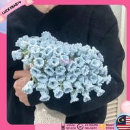 DIY Kit Crochet Flower Blanket Rose Blanket Bouquet Blanket Handmade Blanket Girlfriend Birthday Gif
