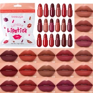 Tk Hot-selling bosuya Capsule Lipstick Set Mini Matte Non-Stick Cup Small Lipstick 18pcs Experience 
