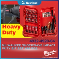 Milwaukee Shockwave Impact Duty Bit Set 40pcs (4932-4920-04)
