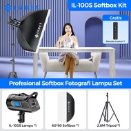 INBEX IL-100S Softbox Lighting Studio Lampu Studio Foto Video /Livestream Softbox Lighting