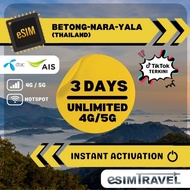 eSIM Thailand + Betong | Narathiwat | Bangkok etc + [TikTok!!!] Thailand eSIM,Travel esim