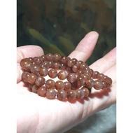 6.5mm Natural Auralite 23 "treasure bowl" 3-loop bracelet/necklace [Natural Crystal] 6.5毫米极光23聚宝盆三圈手串/项链