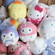Sanrio Hello Kitty Jumbo Squishy Kawaii My Melody Kuromi Cinnamoroll Children's Hand Held Toys Adult Decompression Toy