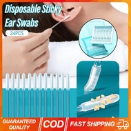Sticky Ear Swabs Soft Silicone Ear Wax Removal Tool Reusable Ear Cleaner Earwax Remover For Olders A