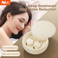 Niye X68 Wireless Bluetooth Earphone Mini Sleep Earbuds Double Noise Reduction Headset Liquid Silicone Material Wireless Earbuds