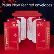 2026 Year Of The Horse Red Envelope Paper New Year Gift Lucky Kids Festival Spring Money Packet V9c5