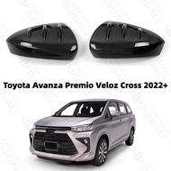1 Set TOYOTA VELOZ, AVANZA, RUSH Side Mirror Cover Carbon Fiber Veloz Avanza Rush Accessories