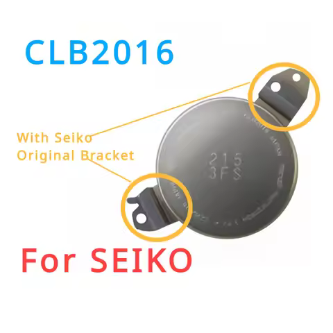 SEIKO CLB2016 3.7V Capacitor with Seiko Original Bracket Energy Solar Charging Battery CLB-2016 Seik