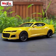Maisto 1:24 Chevrolet Camaro ZL1 Alloy Alloy Sports Car Diecast Metal Scale Car Model Static Collect