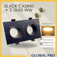 IMITOS Eyeball Casing/Fitting GU10 Spotlight Downlight LED Recessed Eyeball Frame Housing Light Fixt